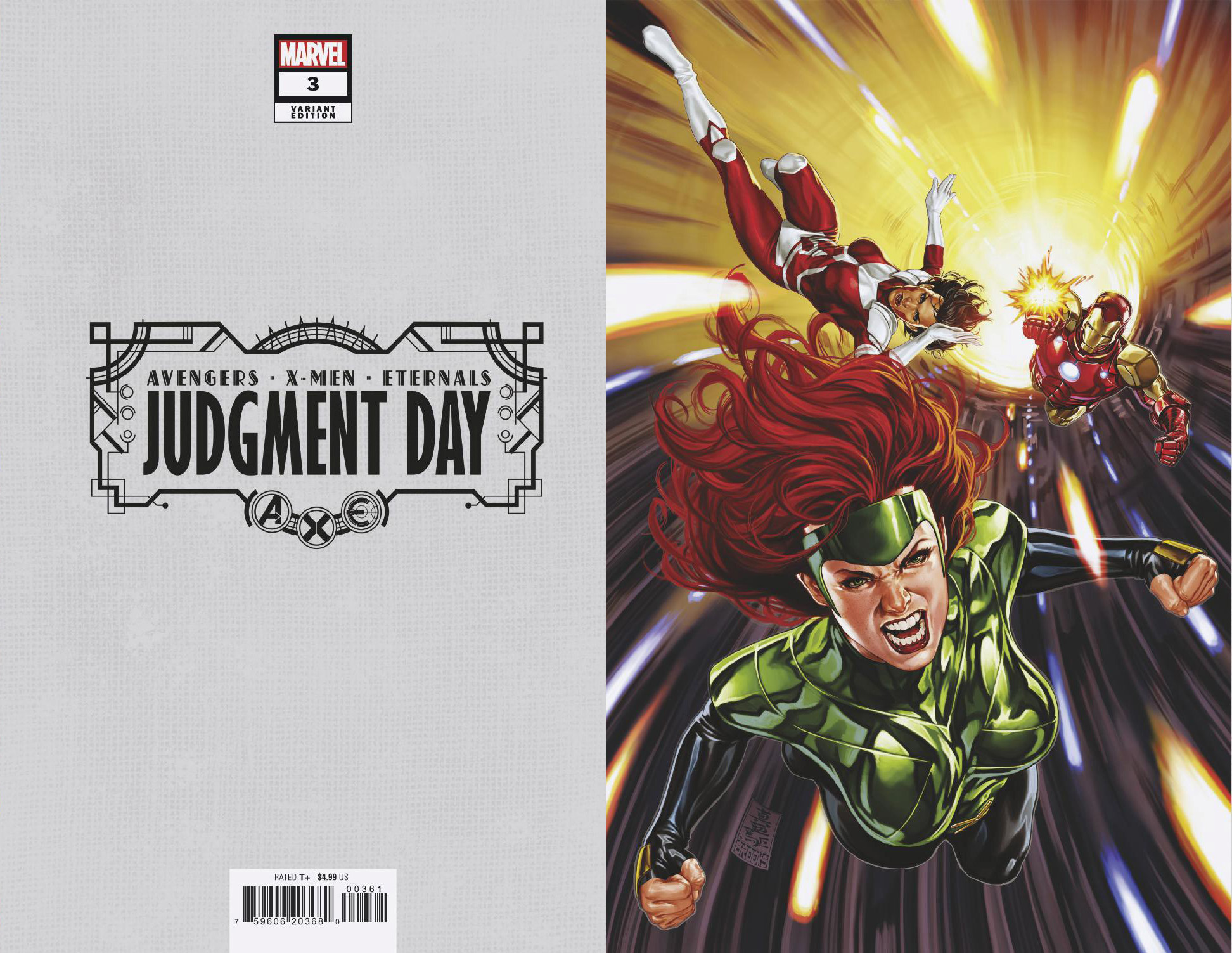 A.X.E.: Judgment Day No. 3 (variant cover - Peach Momoko