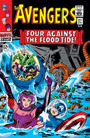 Avengers #27 "Four Against the Floodtide!" Release date: February 10, 1966 Cover date: April, 1966