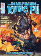 Deadly Hands of Kung Fu #30 "Threads of Evil... Web of Hate" Release date: October 19, 1976 Cover date: November, 1976