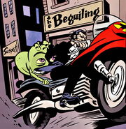 Doop (Earth-616) and James Howlett (Earth-616) from Wolverine Doop Vol 1 1 0001