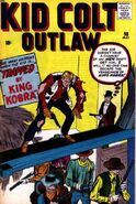 Kid Colt Outlaw #98 "Trapped By King Cobra" (May, 1961)