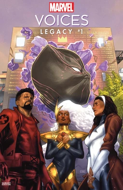 Marvel's Voices Legacy Vol 2 1 Clarke Variant