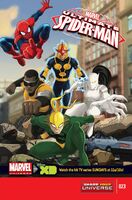 Marvel Universe: Ultimate Spider-Man #23 "Damage" Release date: February 26, 2014 Cover date: April, 2014