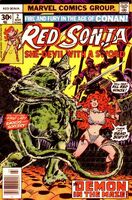 Red Sonja #2 "The Demon of the Maze" Release date: December 7, 1976 Cover date: March, 1977