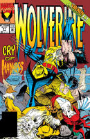 Wolverine (Vol. 2) #51 "The Crunch Conundrum Part 1: Heartbreak Motel!" Release date: December 10, 1991 Cover date: February, 1992