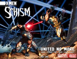 X-Men Schism Poster