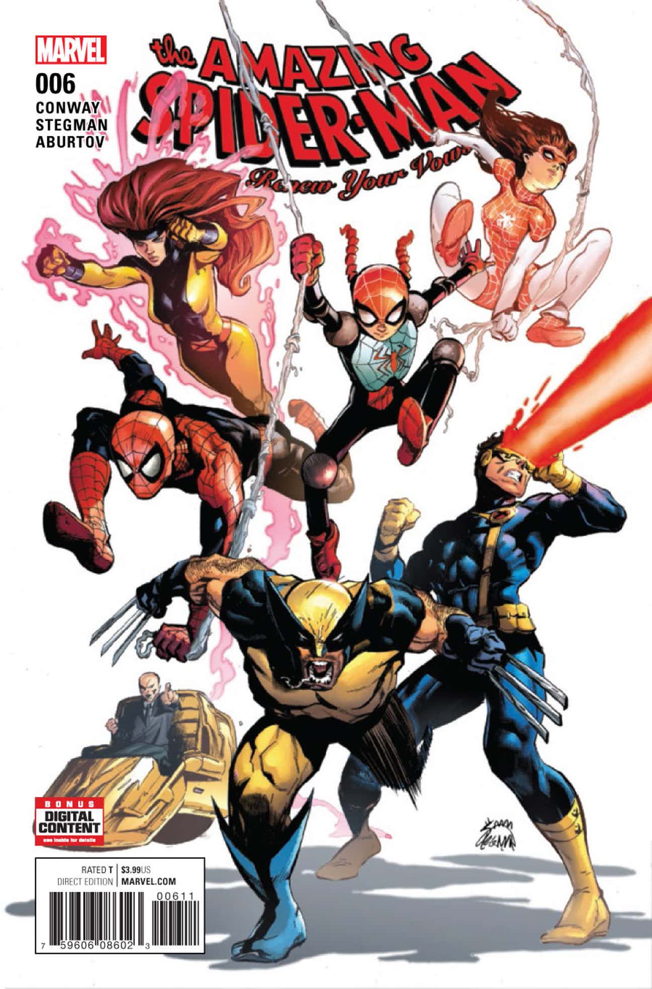 アメコミリーフ　The Amazing Spider-Man: Your Vow Amazon.com: Amazing Spider-Man: Renew Your Vows Vol. 4: Are