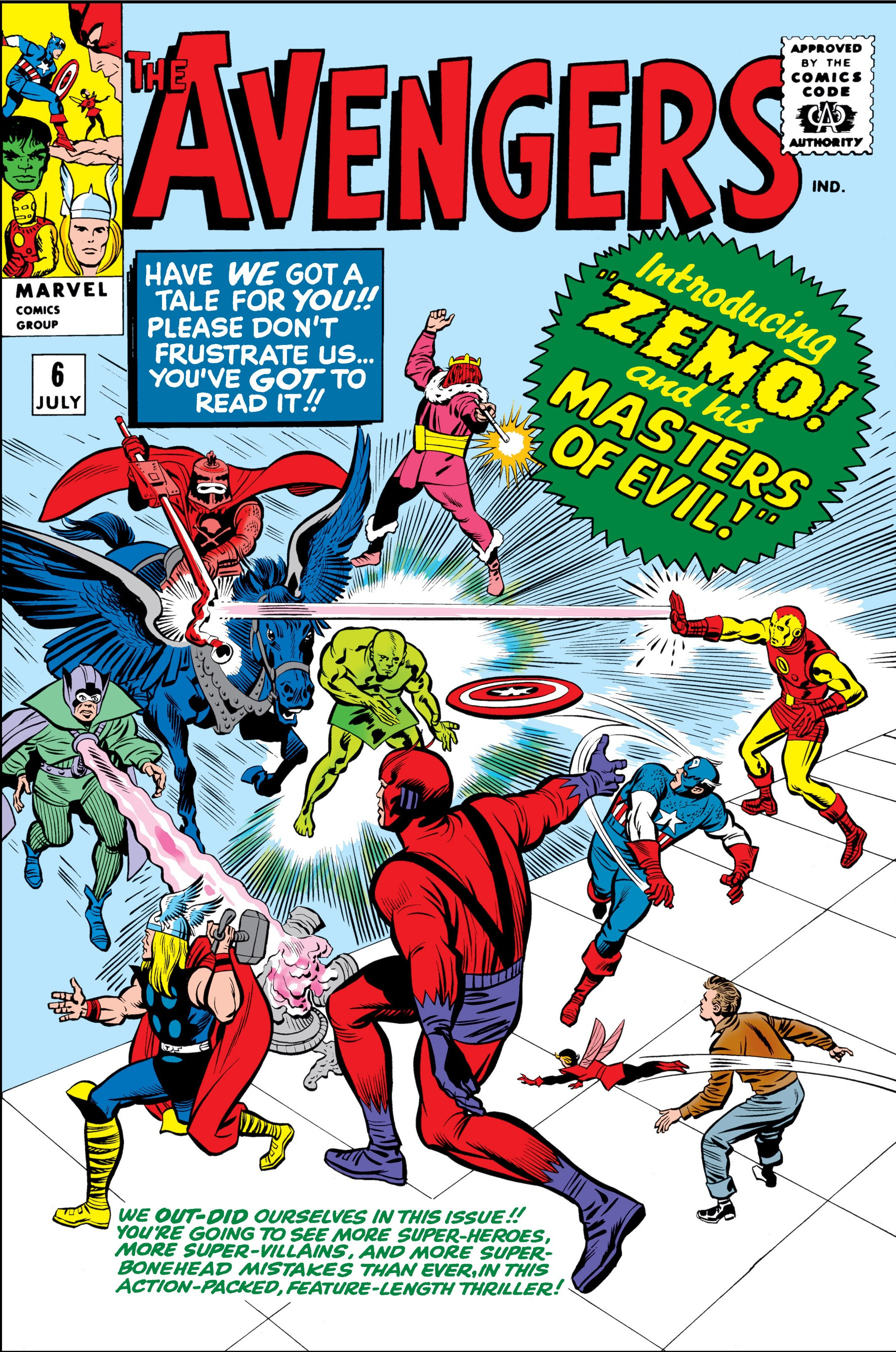 Avengers Vol 1 6 | Marvel Database | Fandom