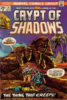 Crypt of Shadows #14 Release date: August 13, 1974 Cover date: November, 1974