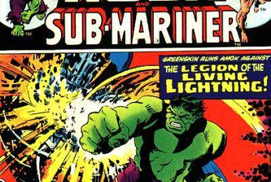 Marvel super heroes featuring the hulk and submariner best sale