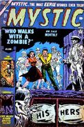 Mystic #27 "Who Walks With A Zombie?" (February, 1954)