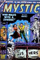 Mystic #27 "Who Walks with a Zombie?" Release date: November 24, 1953 Cover date: February, 1954