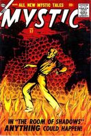 Mystic #57 "Trapped in the Ant Hill!" Release date: November 23, 1956 Cover date: March, 1957