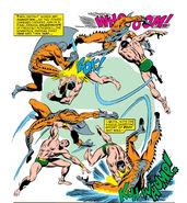 Battling Tiger Shark From Sub-Mariner #6