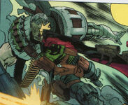 Cable (Earth-18236's LMD) Spider-Man had his lifespan extended (Earth-18236)