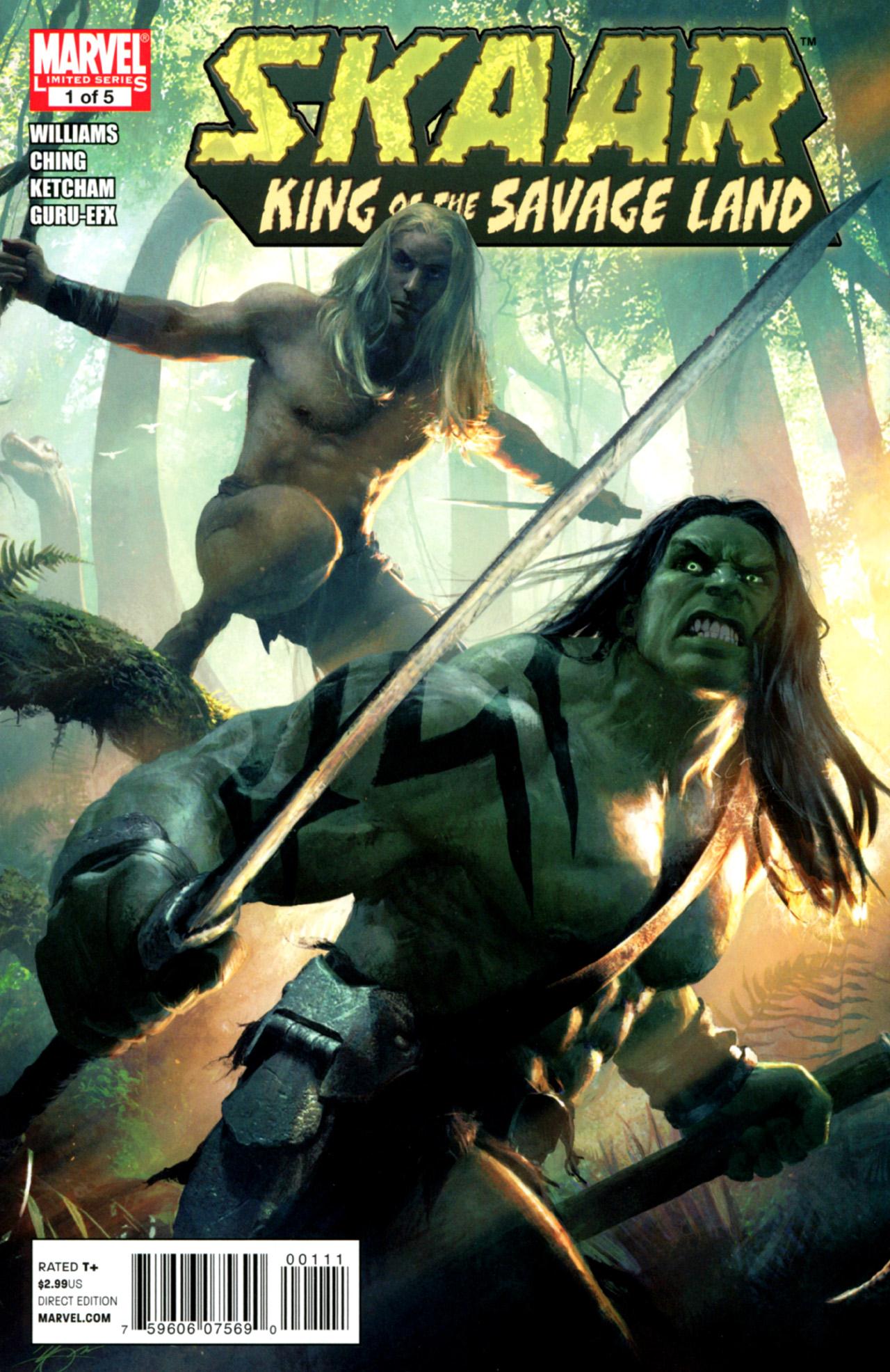 Skaar: King of the Savage Land Vol 1 1 | Marvel Database | Fandom