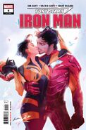 Tony Stark: Iron Man #4 "Self-Made Man: Part Four – Love Bytes" (October, 2018)