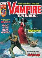 Vampire Tales #4 "Lighthouse of the Possessed" Release date: January 29, 1974 Cover date: April, 1974