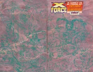 Cover sketch to X-Force #1 by Rob Liefeld