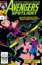 Avengers Spotlight Vol 1 24.jpg (74 KB) Avengers Spotlight #24 "A Show of Hands" Release date: July 11, 1989 Cover date: November, 1989