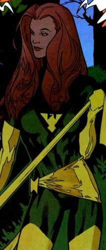 Jean Grey (Earth-7642) and Phoenix Force (Earth-7642) from WildC.A.T.s X-Men Vol 1 The Modern Age 001