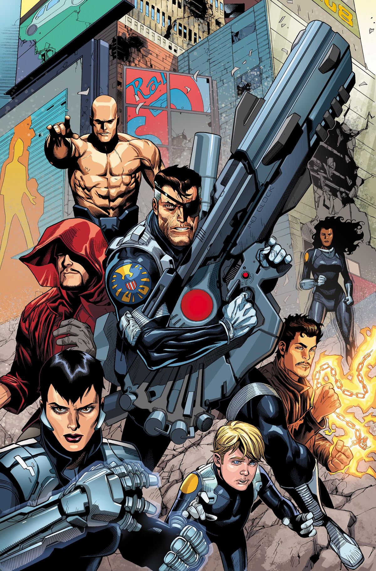 Fanmade Secret Invasion poster with Quake and other Agents of SHIELD : r/marvelstudios