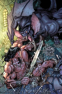 Conan the Barbarian Vol 3 7 Bradshaw Variant Textless
