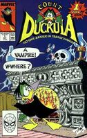 Count Duckula #1 "A Minor Fowl-Up!" Release date: August 16, 1988 Cover date: November, 1988