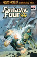 Fantastic Four (Vol. 6) #8 "First-World Power" Release date: March 27, 2019 Cover date: May, 2019