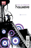 Hawkeye (Vol. 4) #1 "Lucky: A Clint Barton / Hawkeye Adventure" Release date: August 1, 2012 Cover date: October, 2012