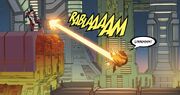 Jacob Gallows (Earth-928) vs. Daemos (Earth-001) from Spider-Man 2099 Vol 2 7 001