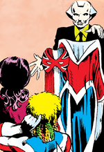 Mastermind (Computer) (Earth-616), Elizabeth Braddock (Earth-616) and Linda McQuillan (Earth-238) from Captain Britain Vol 2 13 001