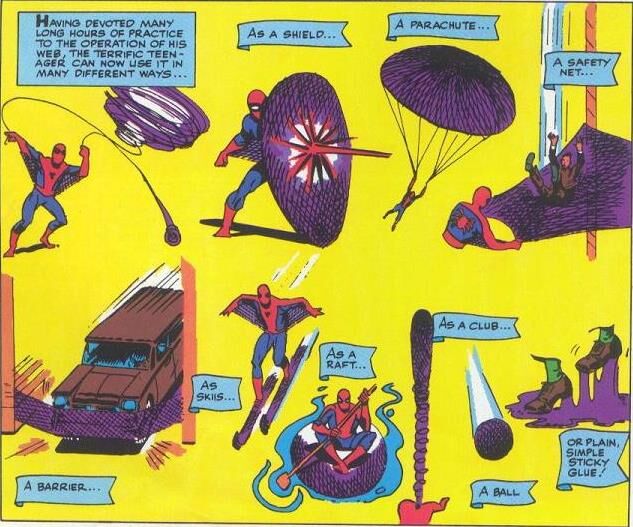 Spider man cheap web parachute