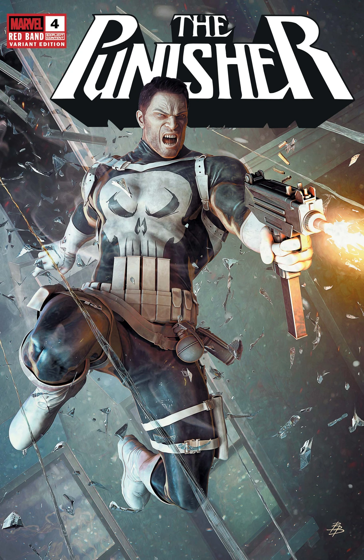 PREORDER: Punisher Red Band No. 5  Classic  Signature w/COA main image 0