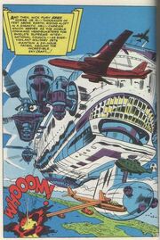 S.H.I.E.L.D. Helicarrier from Strange Tales Vol 1 135
