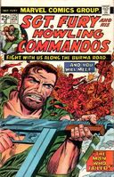 Sgt. Fury and his Howling Commandos #125 Release date: December 24, 1974 Cover date: March, 1975