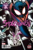 Spider-Gwen (Vol. 2) #16 "Sitting In A Tree (Part 2)" Release date: January 18, 2017 Cover date: March, 2017