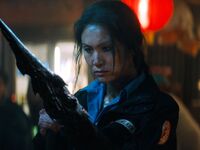 Corinne Wan (Earth-688B) and Riot (Symbiote) (Earth-688B) from Venom (film) 003