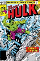 Incredible Hulk #237 "When a City Dies!" Release date: April 17, 1979 Cover date: July, 1979