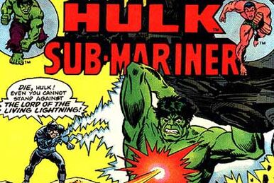 Marvel super heroes featuring the hulk and submariner best sale