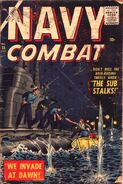 Navy Combat #15 "The Sub Stalks!" (September, 1957)