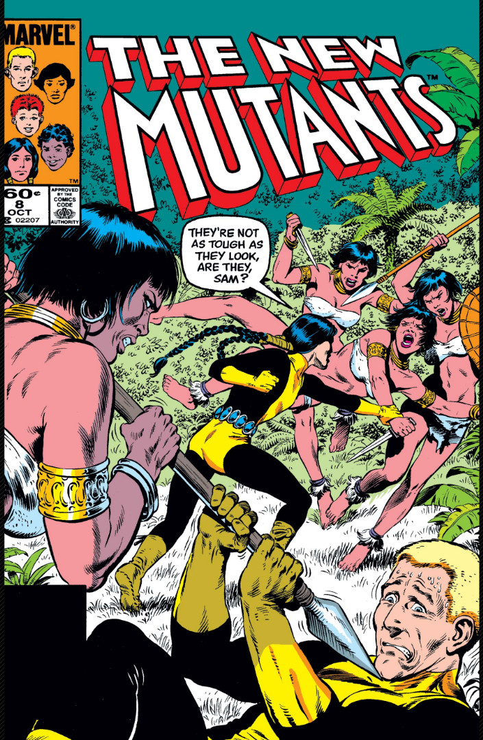 The Claremont Run on X: Roberto Da Costa, created by Claremont (with Bob  McLeod on art) for the New Mutants Graphic Novel in 1982, is currently the  centre of white-washing accusations in