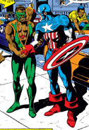 Steve Rogers (Earth-616) Captain America and the Falcon from Captain America Vol 1 120