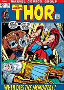 Thor #198 "-- And Odin Dies!" (April, 1972)