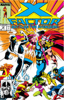 X-Factor #32 "The Carbon Copy Avengers" Release date: May 31, 1988 Cover date: September, 1988