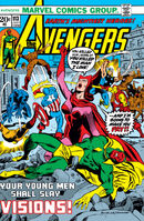 Avengers #113 "Your Young Men Shall Slay Visions!" Release date: April 17, 1973 Cover date: July, 1973