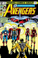 Avengers #217 "Double-Cross!" Release date: December 8, 1981 Cover date: March, 1982