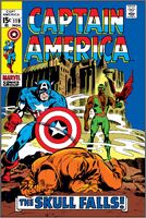 Captain America #119 "Now Falls the Skull!" Release date: July 30, 1969 Cover date: November, 1969