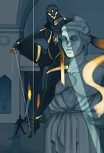 Spinner Cassandra Kelly empowered by Athena (Earth-19224)