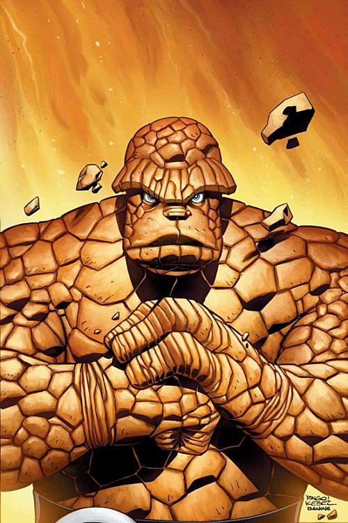 fantastic four the thing face